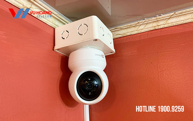 Lắp đặt camera Wifi EZVIZ C6N 1080P thực tế