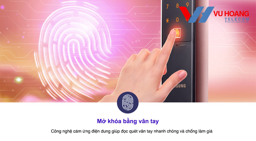 Áp dụng công nghệ vân tay cảm ứng điện dung