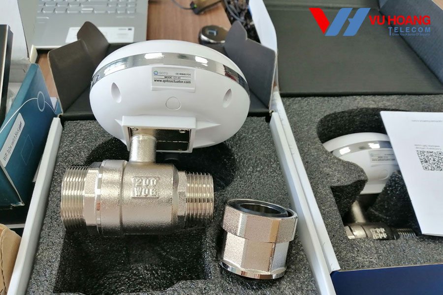 Bộ van nước thông minh Goman thực tế