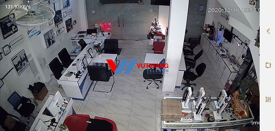 Test camera IPC-A22EP-A-IMOU vào ban đêm tại NamVietIT