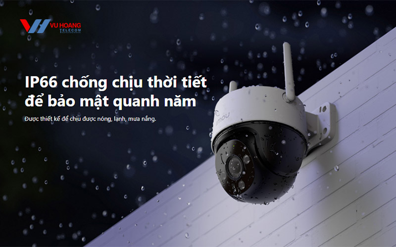 Chuẩn IP66 chống chịu thời tiết