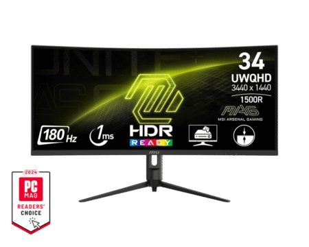Màn hình cong MSI Optix MAG342CQR E2 34 Inch VA 2K 180Hz OPTIX-MAG342CQR-E2