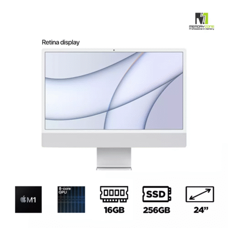 Apple iMac M1 24 Inch 2021 Z12Q0004Q (Apple M1, 8-Cores GPU, Ram 16GB, SSD 256GB, 24 Inch Retina 4.5K)