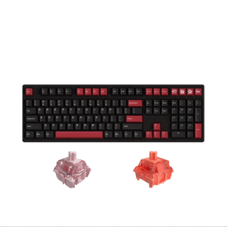 Bàn phím cơ AKKO 3108v2 DS Black (Gateron sw)