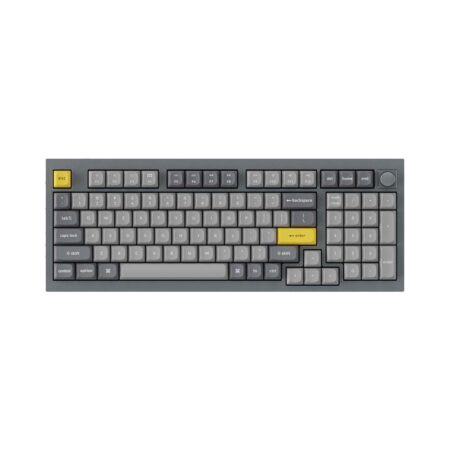 Bàn phím cơ Keychron Q5 Full Assembled Knob Silver Grey Gateron G Pro Red Q5-N1