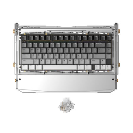 Bàn phím cơ không dây Dry Studio Black Diamond 75 Mithril Standard RGB Hotswap