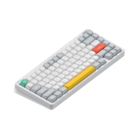 Bàn phím cơ không dây Nuphy Halo75 V2 Ionic White RGB Hotswap (Nuphy Sw)