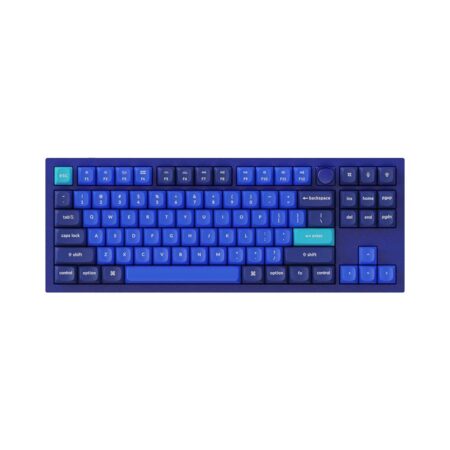 Bàn phím cơ TKL Keychron Q3 Full Assembled Knob Navy Blue Gateron G Pro Red Q3-O1