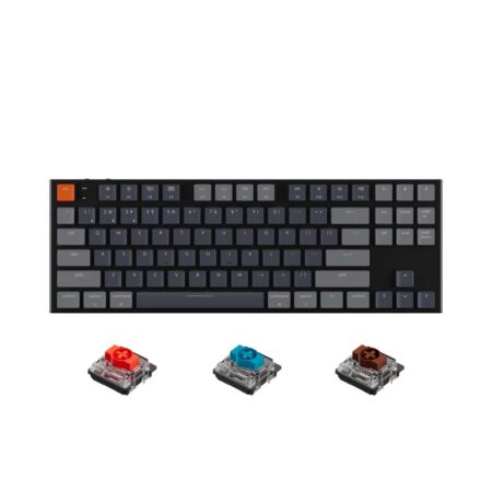 Bàn phím cơ TKL không dây Keychron K1V5 Led RGB Gateron Switch Low Profile Red / Blue / Brown