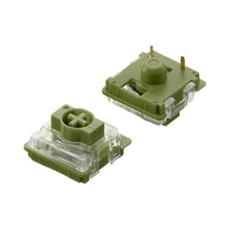 Bộ 100 switch cơ Nuphy Moss Low Profile Switch 60±15gf 3 Pin (Tactile Sw)
