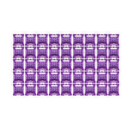 Bộ 45 Switch cơ Akko CS Lavender Purple