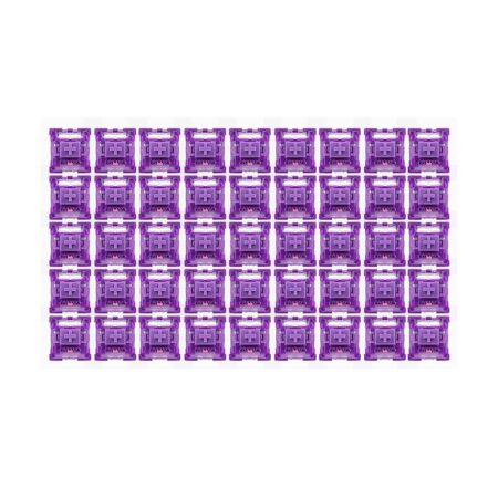 Bộ 45 Switch cơ Akko CS Lavender Purple Lubed