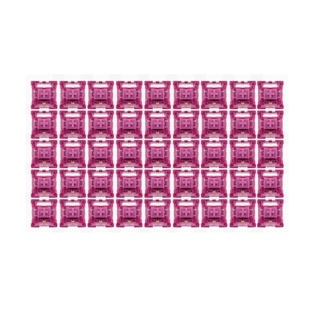 Bộ 45 Switch cơ Akko CS Wine Red Lubed