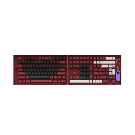 Bộ Keycap Akko Bred PBT Double-Shot ASA Profile