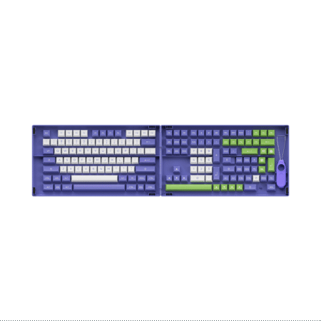 Bộ Keycap Akko Very Peri PBT Double-Shot ASA Profile