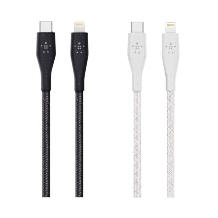 Cáp Belkin BoostCharge MFi USB-C to Lightning 30W 1.2M Vỏ Dù Duratex Plus