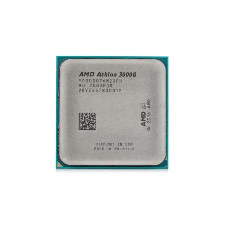 CPU AMD Athlon 3000G 3.5GHz 2 cores 4 threads 5MB YD3000C6M2OFH