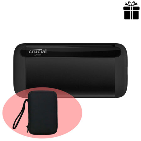 Ổ cứng di động 1TB External SSD Crucial X8 USB 3.2 Gen 2 CT1000X8SSD9