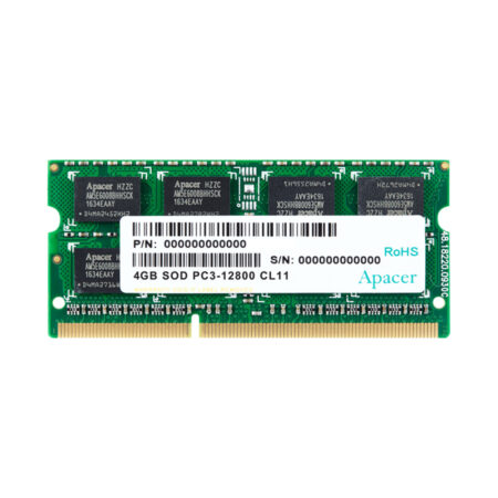 Ram Laptop Apacer DDR3 4GB Bus 1600Mhz 1.5v DS.04G2K.KAM