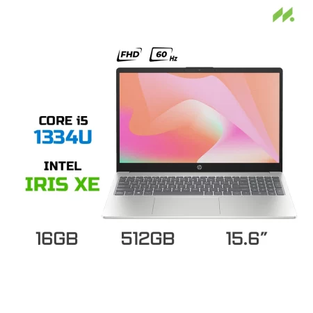 Laptop HP 15-fd0235TU 9Q970PA (i5-1334U, Iris Xe Graphics, RAM 16GB DDR4, SSD 512GB, 15.6 Inch FHD 60Hz)