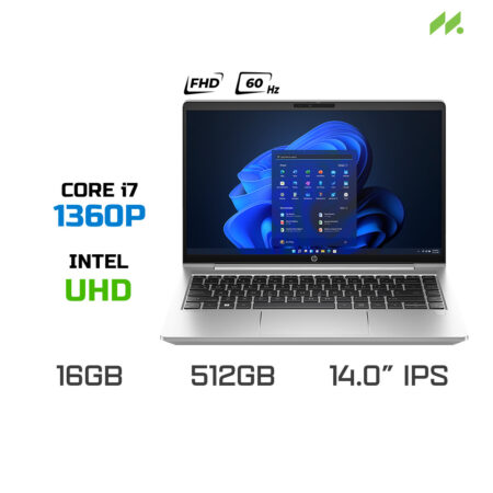 Laptop HP ProBook 440 G10 9H8V2PT (i7-1360P, UHD Graphics, RAM 16GB DDR4, SSD 512GB, 14 Inch IPS FHD 60Hz Touch, Win 11)