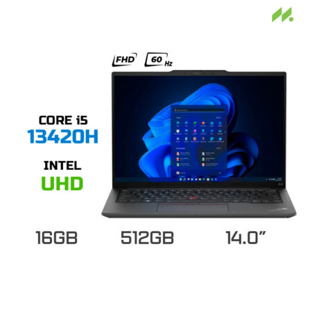 Laptop Lenovo ThinkPad E14 Gen 5 21JK00H4VA (i5-13420H, UHD Graphics, RAM 16GB DDR4, SSD 512GB, 14 Inch IPS WUXGA 60Hz)