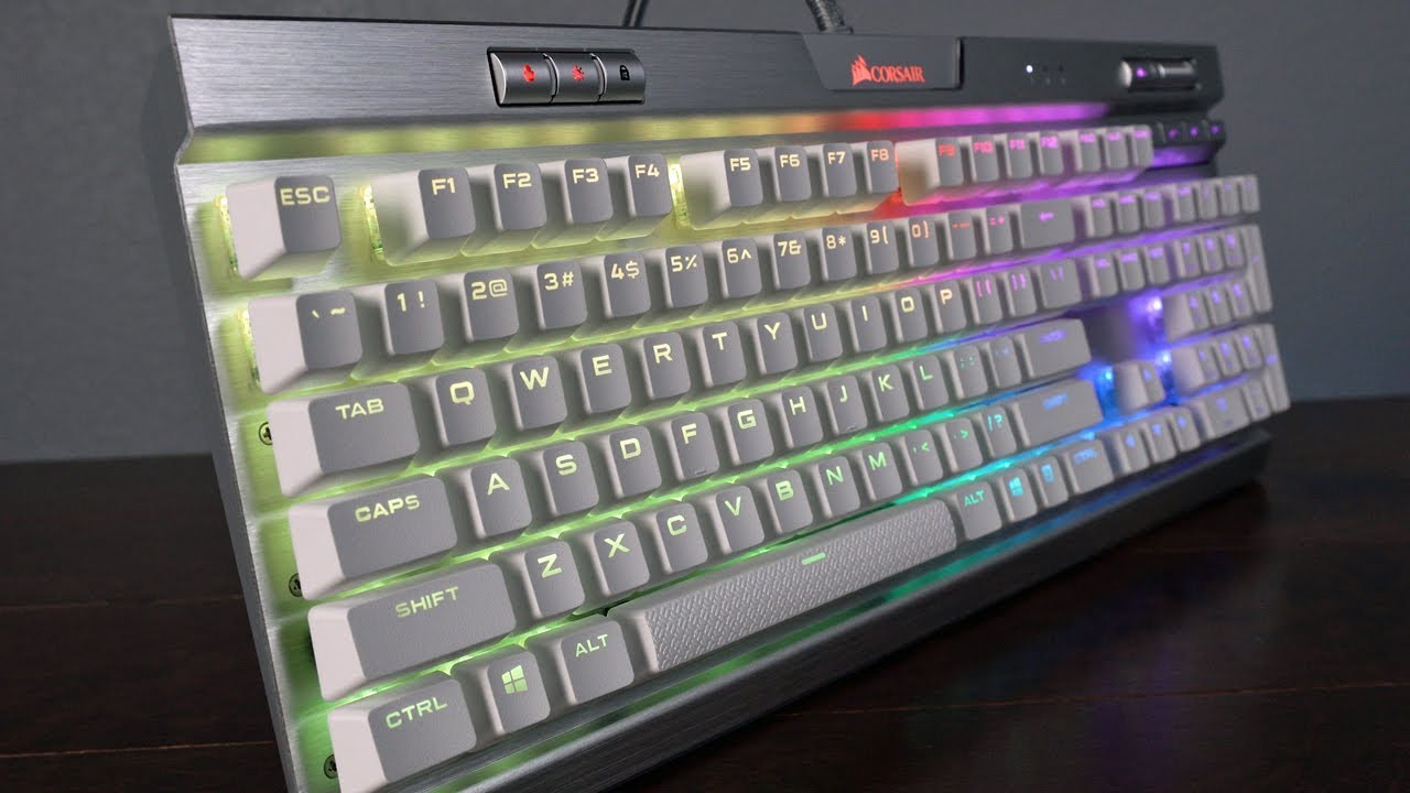 Bàn phím Corsair K70 RGB MK.2 White Rapidfire Speed – AP Shop Nơi Hội Tụ  Công Nghệ!
