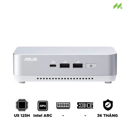 Máy tính Mini PC ASUS NUC 14 Pro Plus RNUC14RVSU500001I (Ultra 5 125H, Arc Graphics)