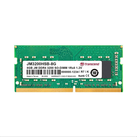Ram Laptop Transcend JetRam JM DDR4 8GB 3200MHz 1.2v JM3200HSB-8G