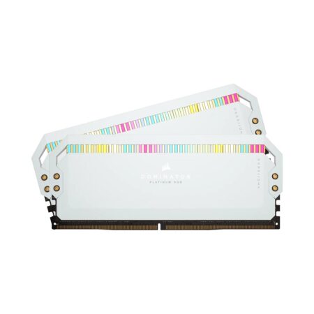 Ram PC Corsair Dominator Platinum RGB White 32GB 6000Mhz DDR5 (2x16GB) CMT32GX5M2X6000C36W
