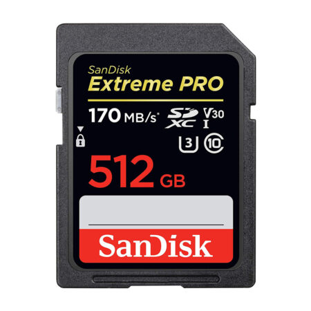Thẻ nhớ SDXC SanDisk Extreme Pro U3 V30 1133x 512GB SDSDXXY-512G-GN4IN 170MB/s