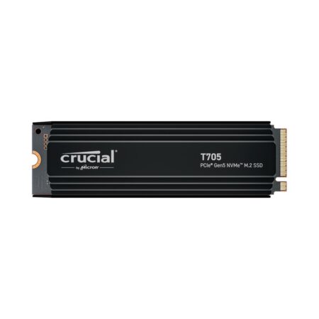 SSD Crucial 1TB T705 M.2 PCIe Gen5 x4 NVMe With Heatsink CT1000T705SSD5