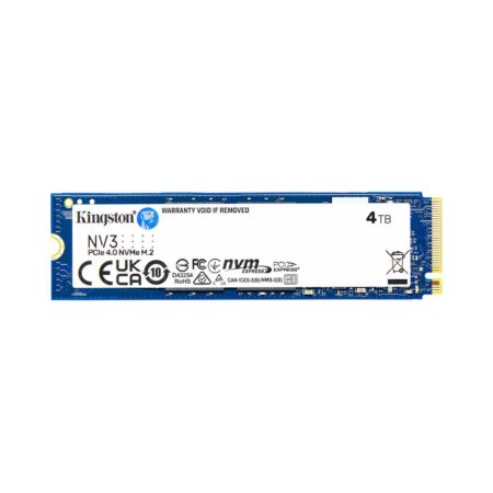 SSD Kingston NV3 4TB M.2 PCIe Gen4 x4 NVMe SNV3S/4000G