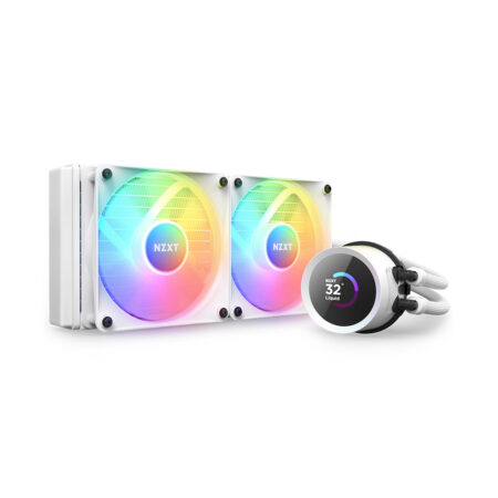 Tản nhiệt nước AIO NZXT Kraken 240 RGB White RL-KR240-W1