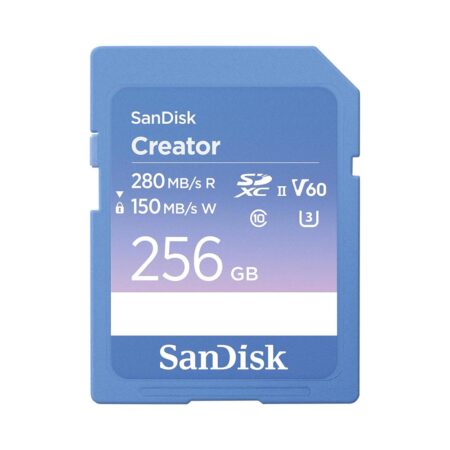 Thẻ nhớ SDXC SanDisk Creator UHS-II V60 256GB 280MB/s SDSDXEP-256G-GNCIS