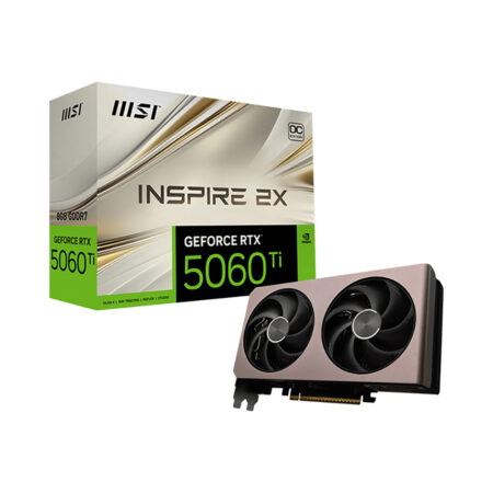 VGA MSI GeForce RTX 5060 Ti INSPIRE 2X OC 8GB GDDR7