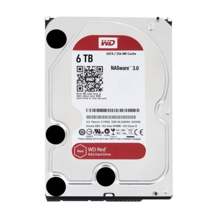 HDD WD Red 6TB 3.5 inch SATA III 256MB Cache 5400RPM WD60EFAX