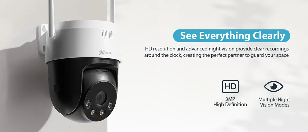 Bán camera Wifi quay quét 3MP DAHUA DH-P3AE-PV giá rẻ