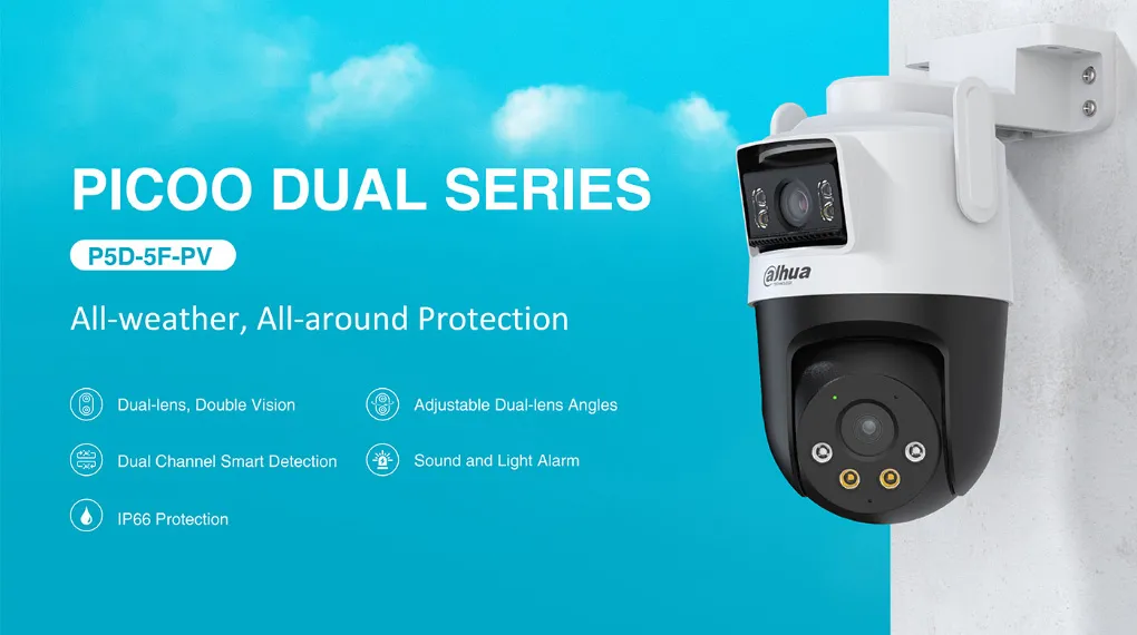 Bán camera Wifi DAHUA Picoo Dual 10MP (DH-P5D-5F-PV) giá rẻ