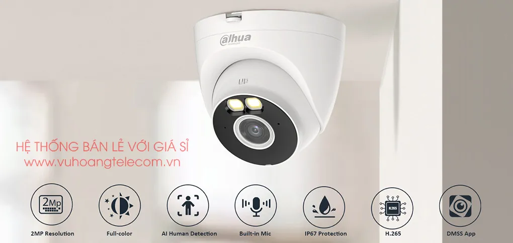 Camera WiFi DAHUA DH-IPC-HDW1339DA-SW-PV (3MP) giá rẻ