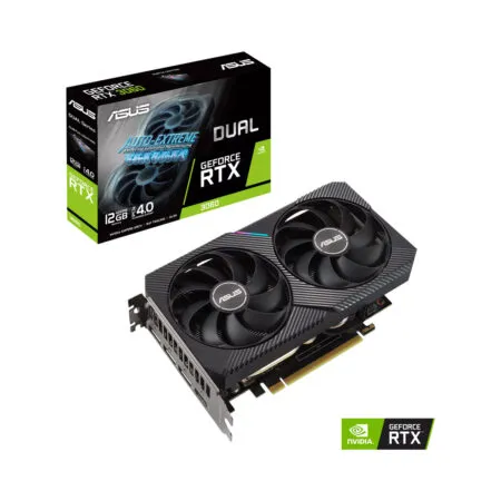 VGA Asus Dual GeForce RTX 3060 V2 12GB GDDR6 DUAL-RTX3060-12G-V2
