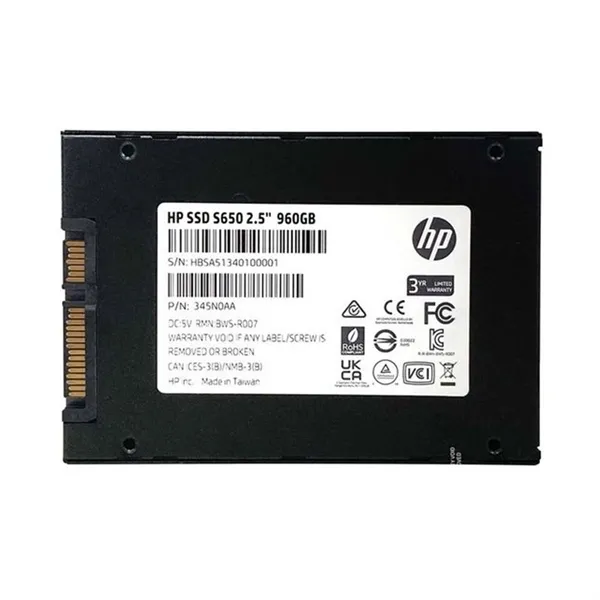 SSD HP S650 960GB 2.5-Inch SATA III 345N0AA - Ảnh 2