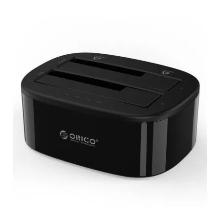 HDD Docking Orico 2 bays 2.5" - 3.5" USB 3.0 Sata III 6228US3-C-EU-BK-BP