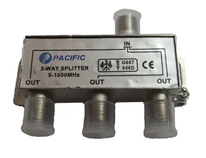 Bộ chia truyền hình cáp PACIFIC 1 ra 3