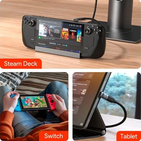 Adapter Usb4 Chuyen Goc C To C Metalink L Side Pd 240w 40gbps Mta4 Ls 04