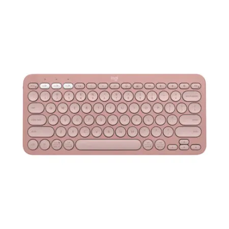 Bàn phím Không dây Logitech Pebble Keys 2 K380s Multi-Device Tonal Rose 920-011755