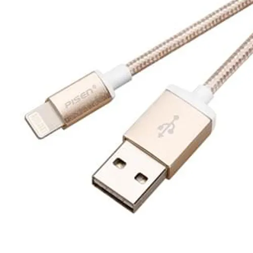 Cáp sạc cao cấp bọc dù Pisen AL06-1000 cho Iphone (1000mm) - Ảnh 7