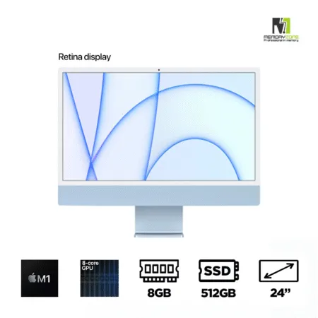 Apple Imac M1 24 Inch 2021 Blue 1