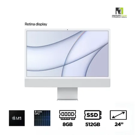 Apple Imac M1 24 Inch 2021 Silver 1