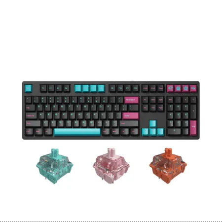 Bàn phím cơ AKKO 3108DS Midnight R2 (Akko Sw V2)